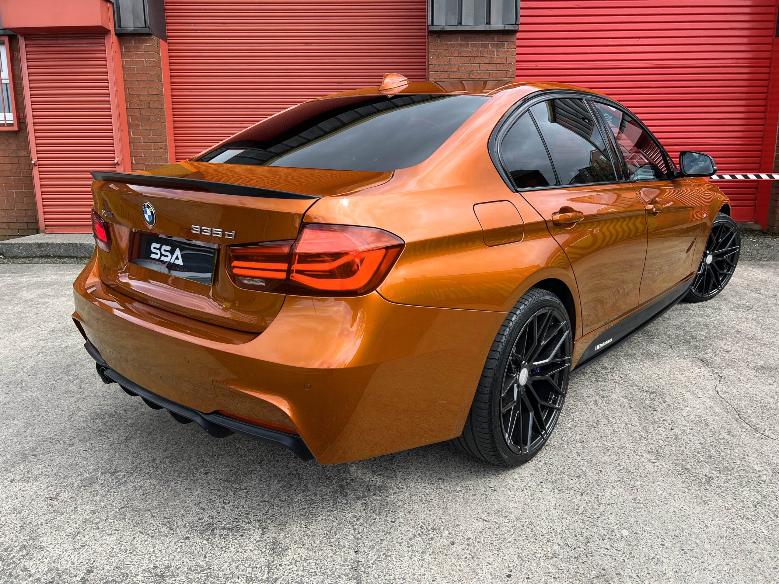 2017 BMW 335d M Sport Shadow Edition *SUNSET ORANGE-M BRAKES-PRONAV* Auto xDrive