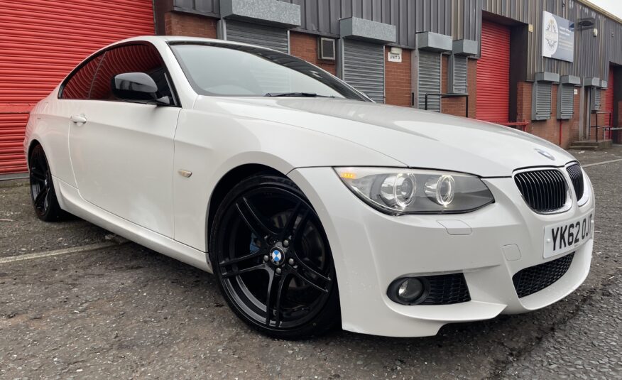 2012 BMW 320d M Sport Plus Edition Auto *PEARL WHITE + 313M ALLOYS*