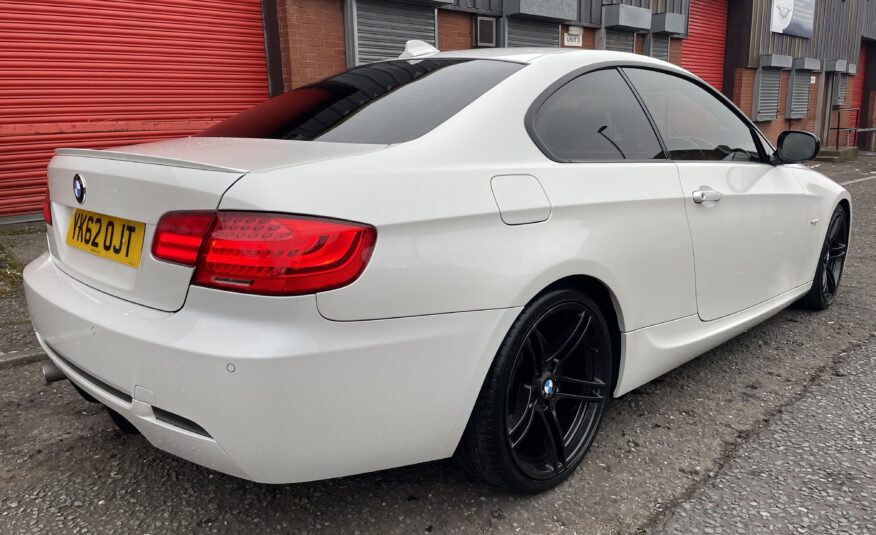 2012 BMW 320d M Sport Plus Edition Auto *PEARL WHITE + 313M ALLOYS*