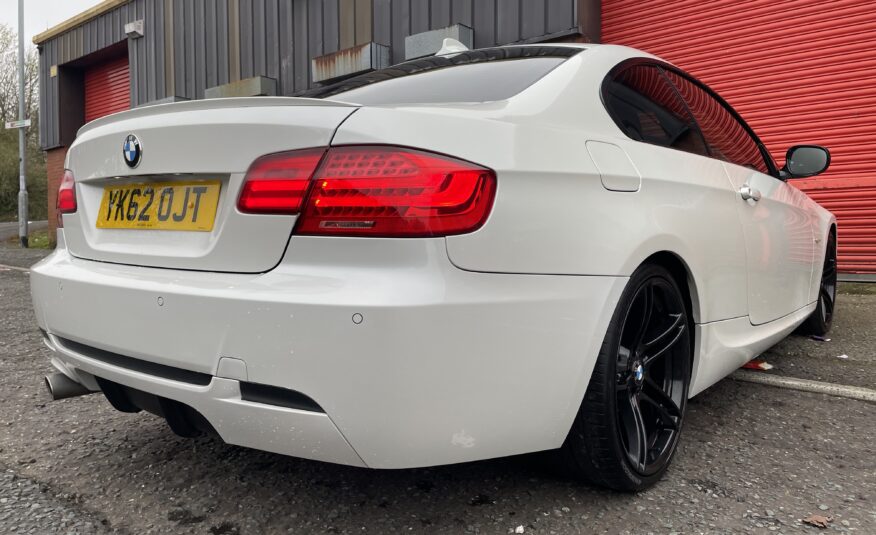 2012 BMW 320d M Sport Plus Edition Auto *PEARL WHITE + 313M ALLOYS*