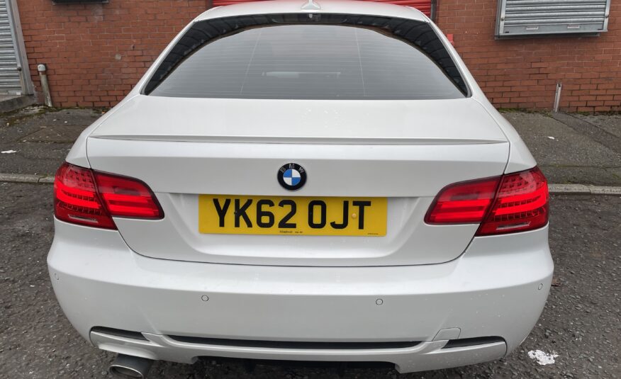 2012 BMW 320d M Sport Plus Edition Auto *PEARL WHITE + 313M ALLOYS*