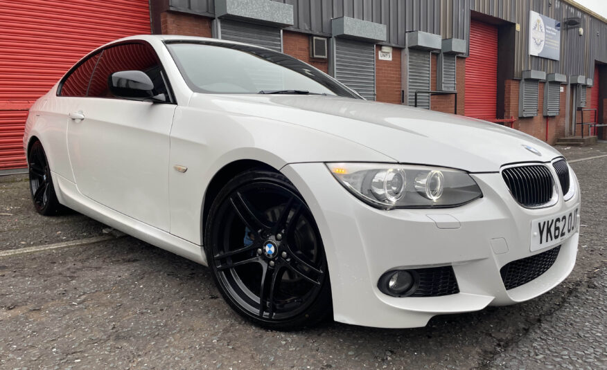2012 BMW 320d M Sport Plus Edition Auto *PEARL WHITE + 313M ALLOYS*