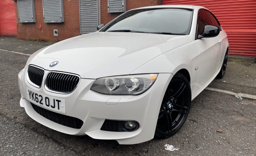 2012 BMW 320d M Sport Plus Edition Auto *PEARL WHITE + 313M ALLOYS*