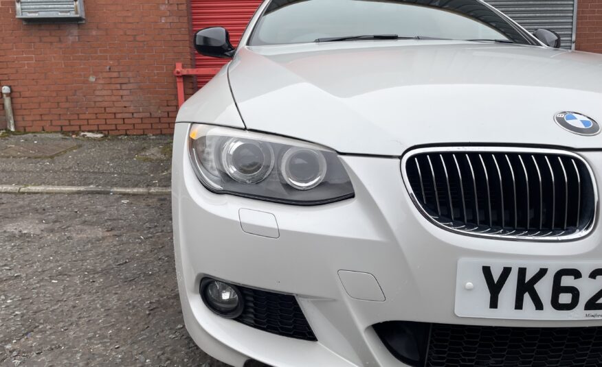 2012 BMW 320d M Sport Plus Edition Auto *PEARL WHITE + 313M ALLOYS*