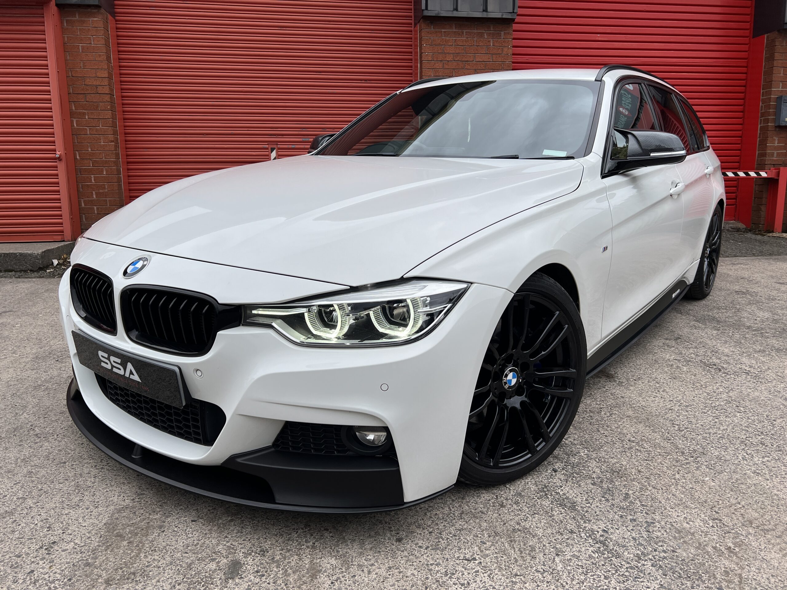 2015 65 BMW 335d M Sport Touring xDrive *RED LEATHER-M KIT-HIGH BEAM ASSIST-FSH*