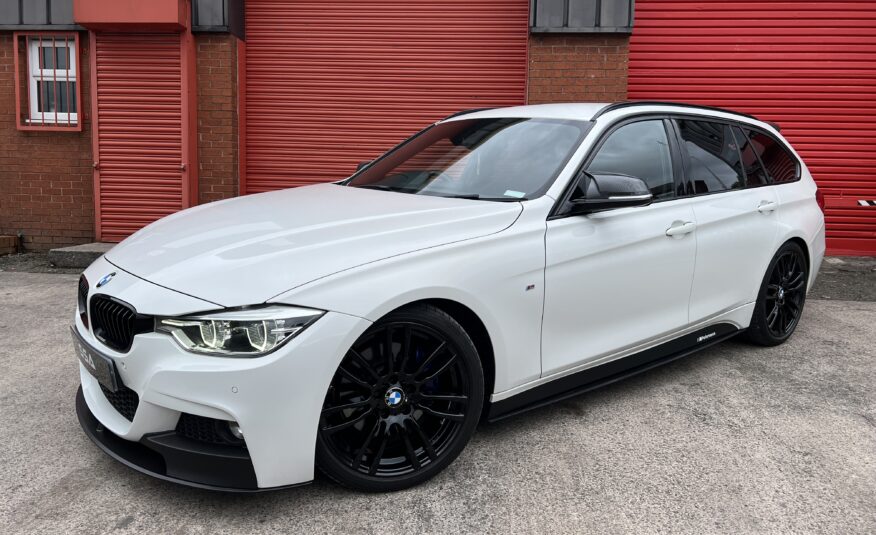 2015 65 BMW 335d M Sport Touring xDrive *RED LEATHER-M KIT-HIGH BEAM ASSIST-FSH*