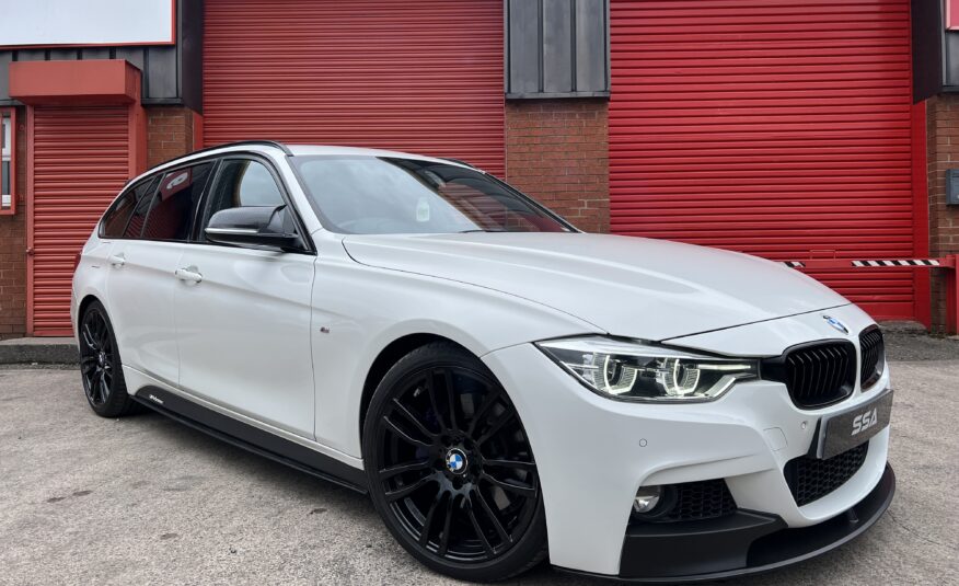 2015 65 BMW 335d M Sport Touring xDrive *RED LEATHER-M KIT-HIGH BEAM ASSIST-FSH*