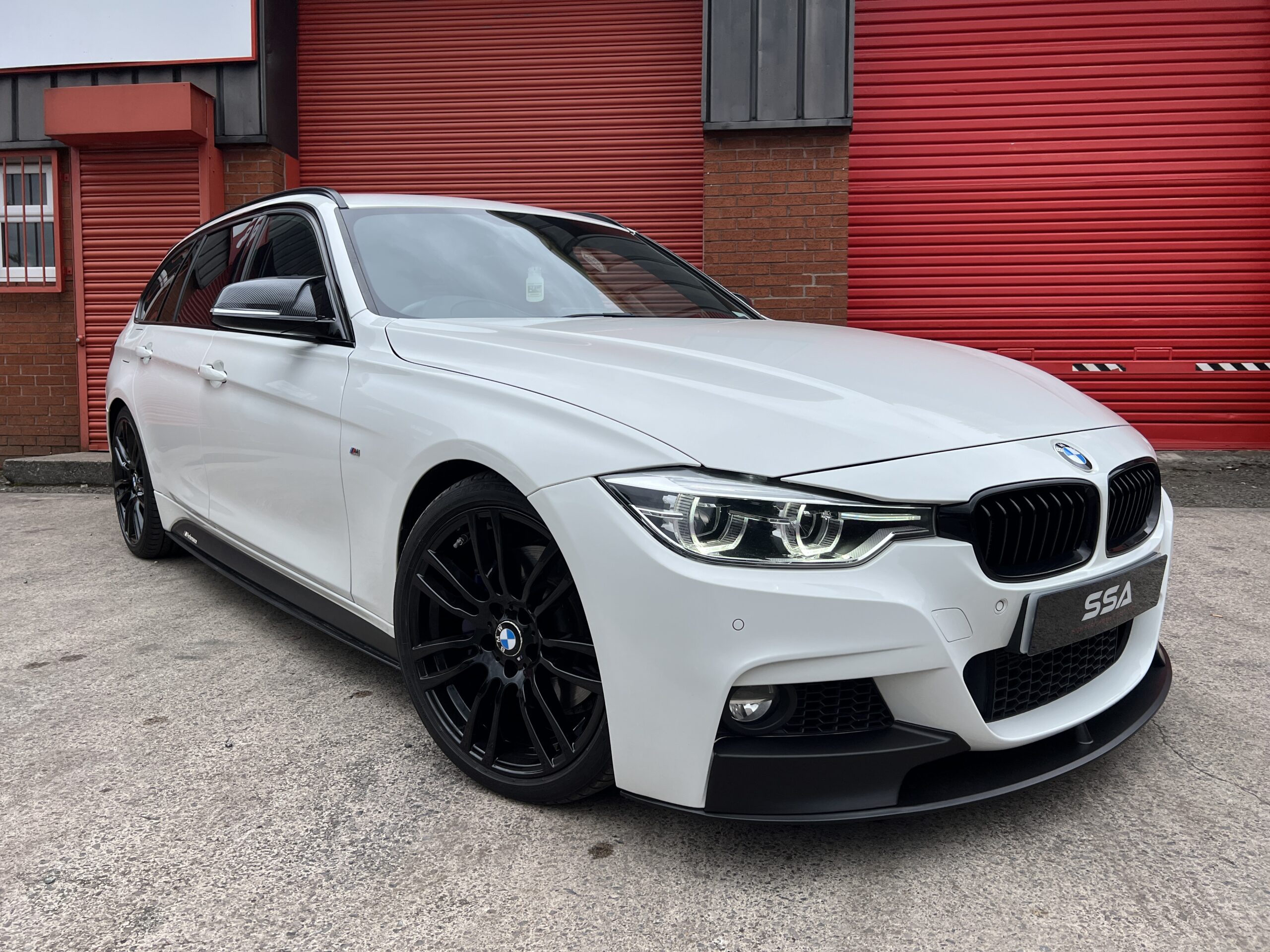 2015 65 BMW 335d M Sport Touring xDrive *RED LEATHER-M KIT-HIGH BEAM ASSIST-FSH*