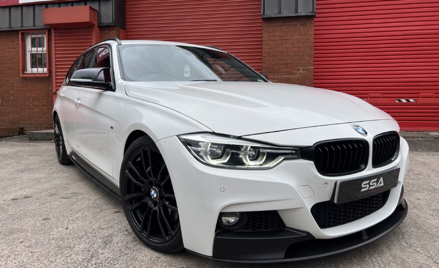 2015 65 BMW 335d M Sport Touring xDrive *RED LEATHER-M KIT-HIGH BEAM ASSIST-FSH*