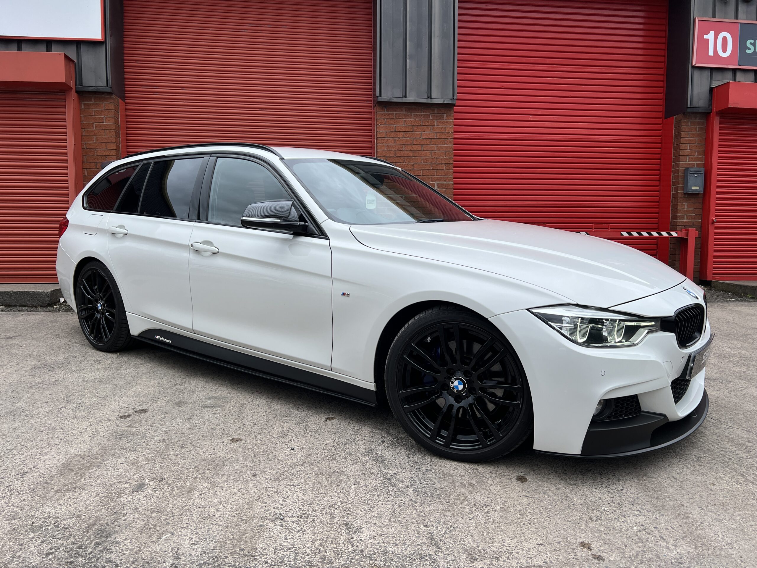 2015 65 BMW 335d M Sport Touring xDrive *RED LEATHER-M KIT-HIGH BEAM ASSIST-FSH*