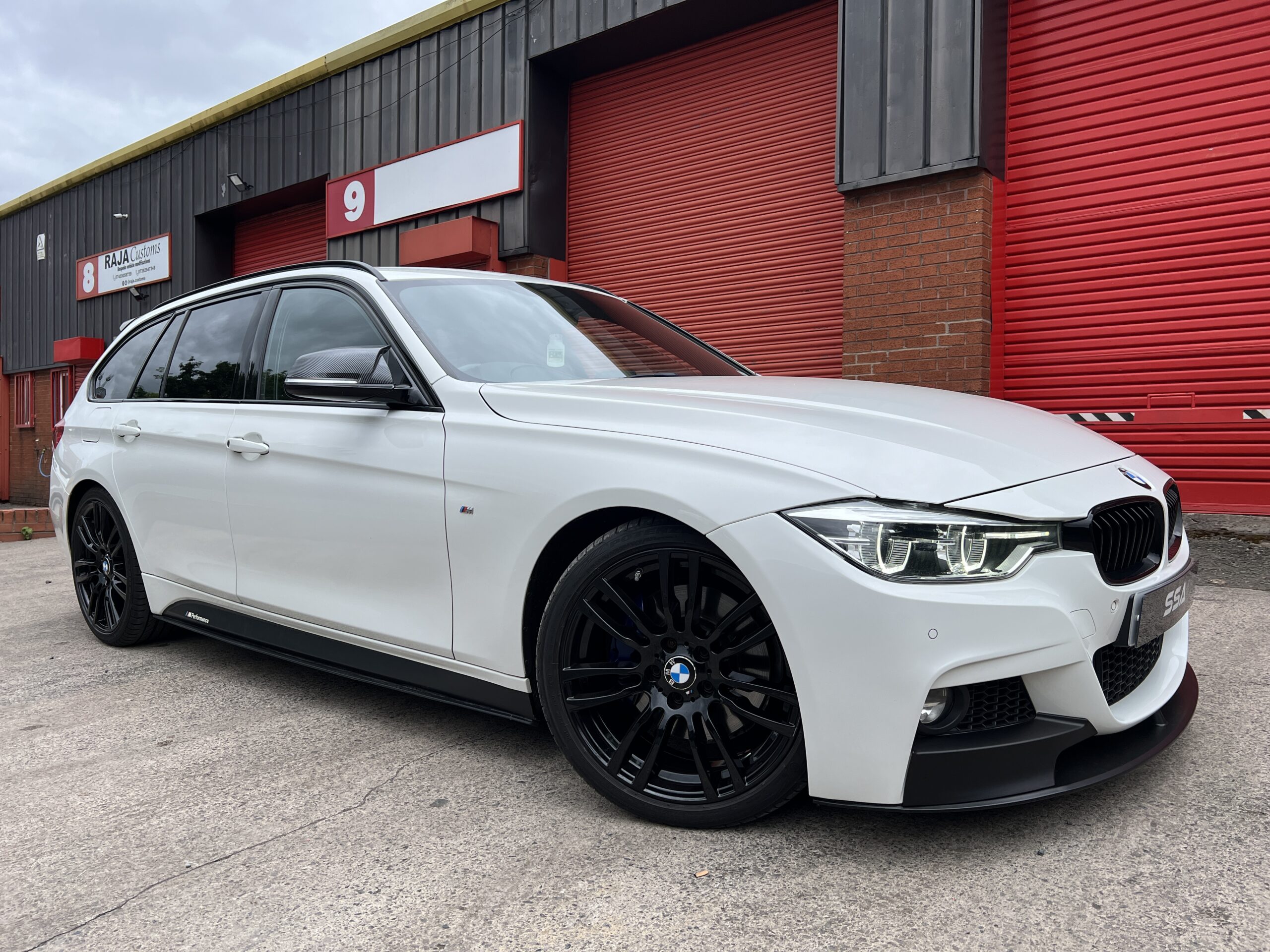 2015 65 BMW 335d M Sport Touring xDrive *RED LEATHER-M KIT-HIGH BEAM ASSIST-FSH*