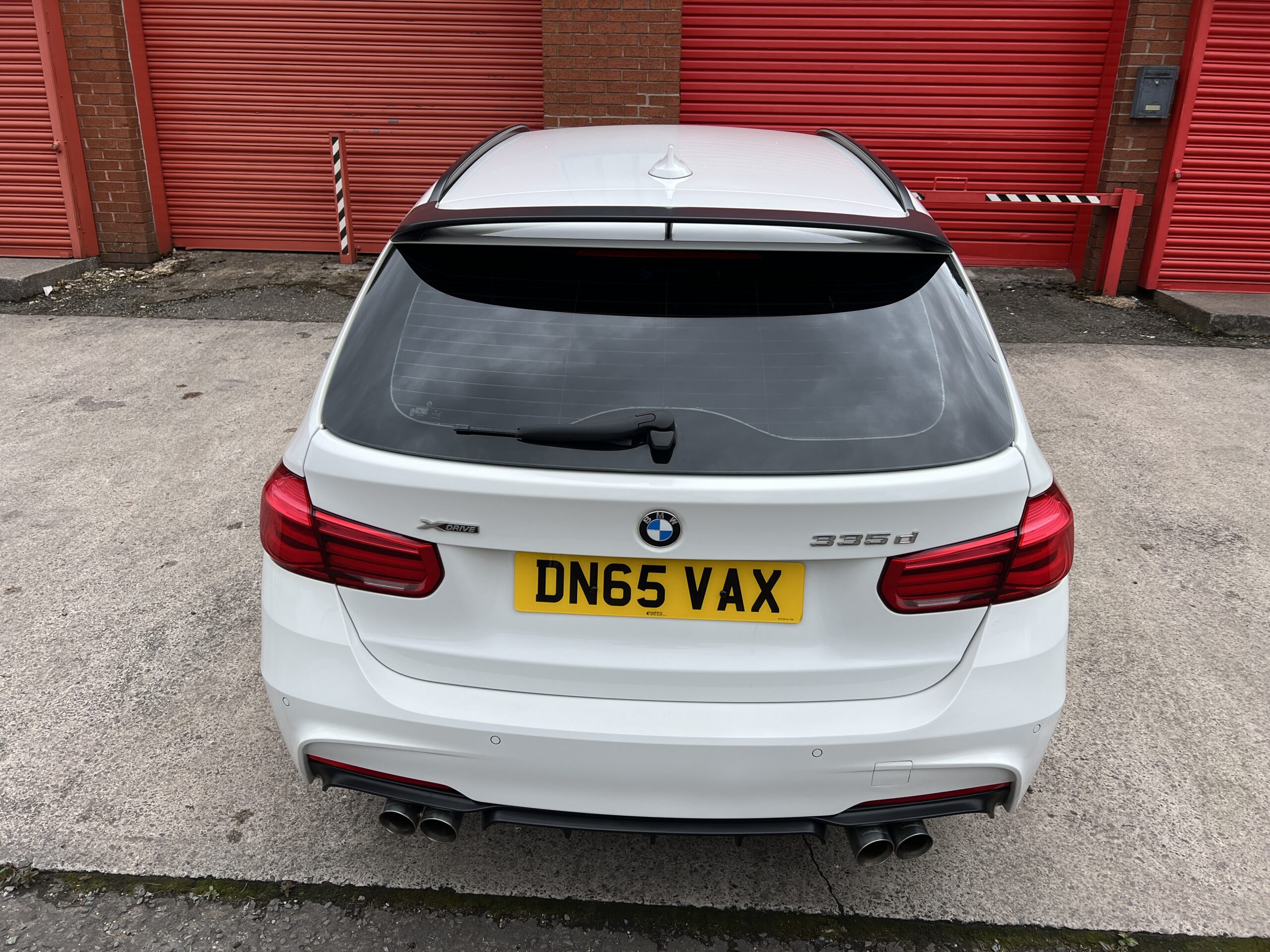 2015 65 BMW 335d M Sport Touring xDrive *RED LEATHER-M KIT-HIGH BEAM ASSIST-FSH*