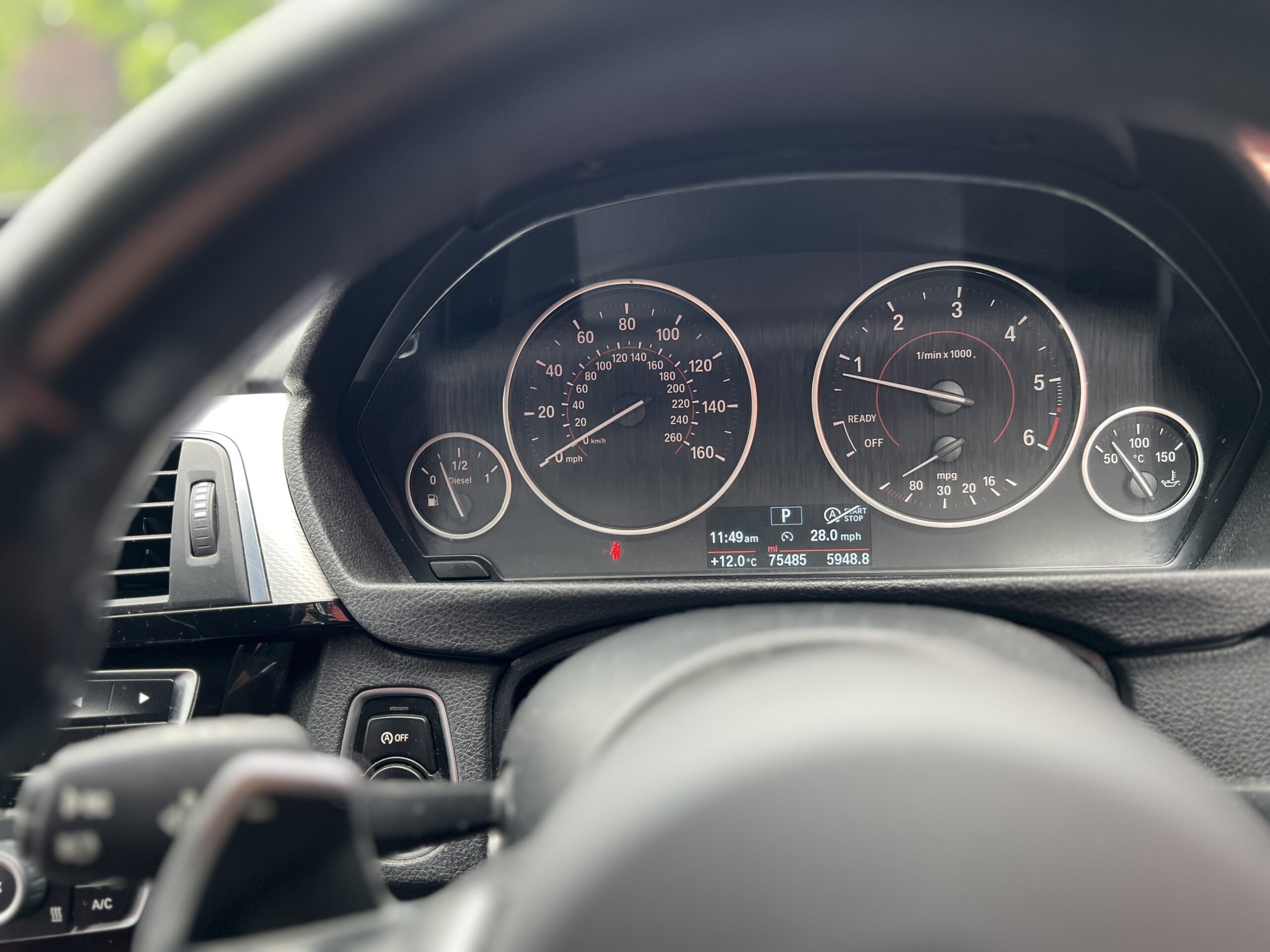 2015 65 BMW 335d M Sport Touring xDrive *RED LEATHER-M KIT-HIGH BEAM ASSIST-FSH*