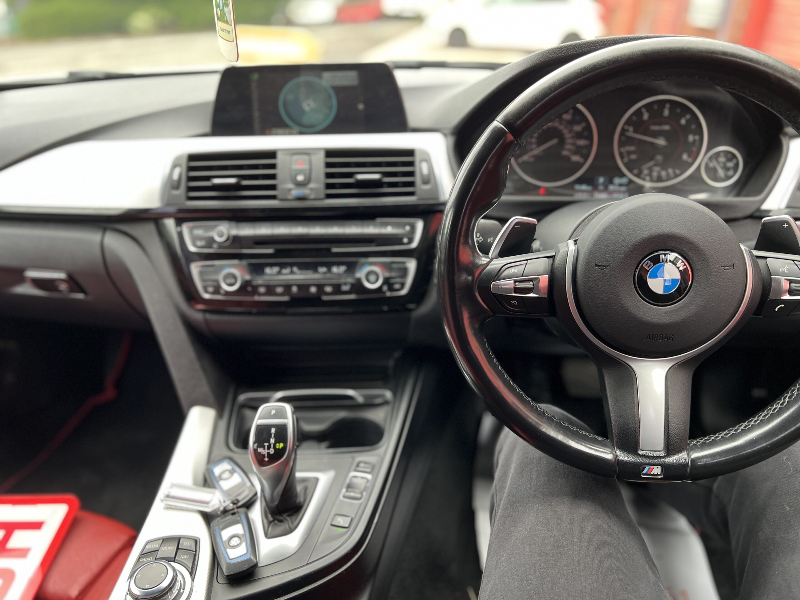 2015 65 BMW 335d M Sport Touring xDrive *RED LEATHER-M KIT-HIGH BEAM ASSIST-FSH*