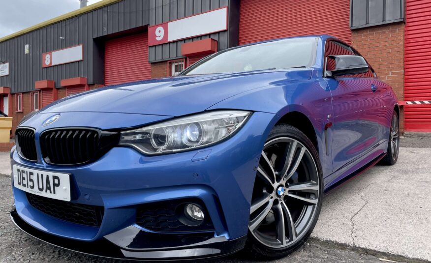 2015 BMW 430d M Sport xDrive Auto *HIGH SPECIFICATION – M ADAPTIVE CHASSIS – SUPERMAN SPEC*