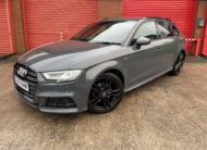 2017 Audi A3 2.0 TDI S Line Sportback S Tronic *NANO GREY-CARPLAY-NAV-AUTO*5 Door