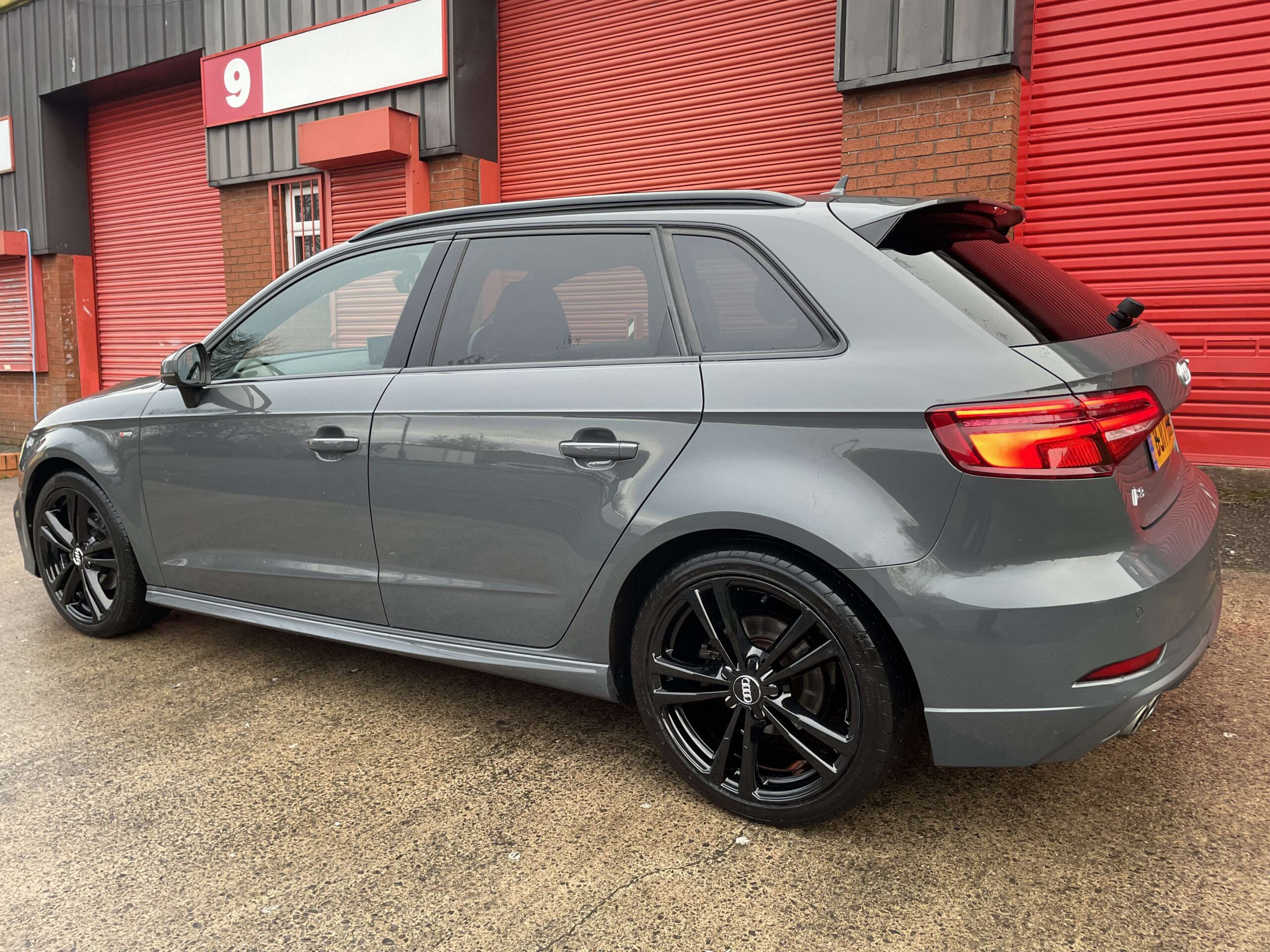2017 Audi A3 2.0 TDI S Line Sportback S Tronic *NANO GREY-CARPLAY-NAV-AUTO*5 Door