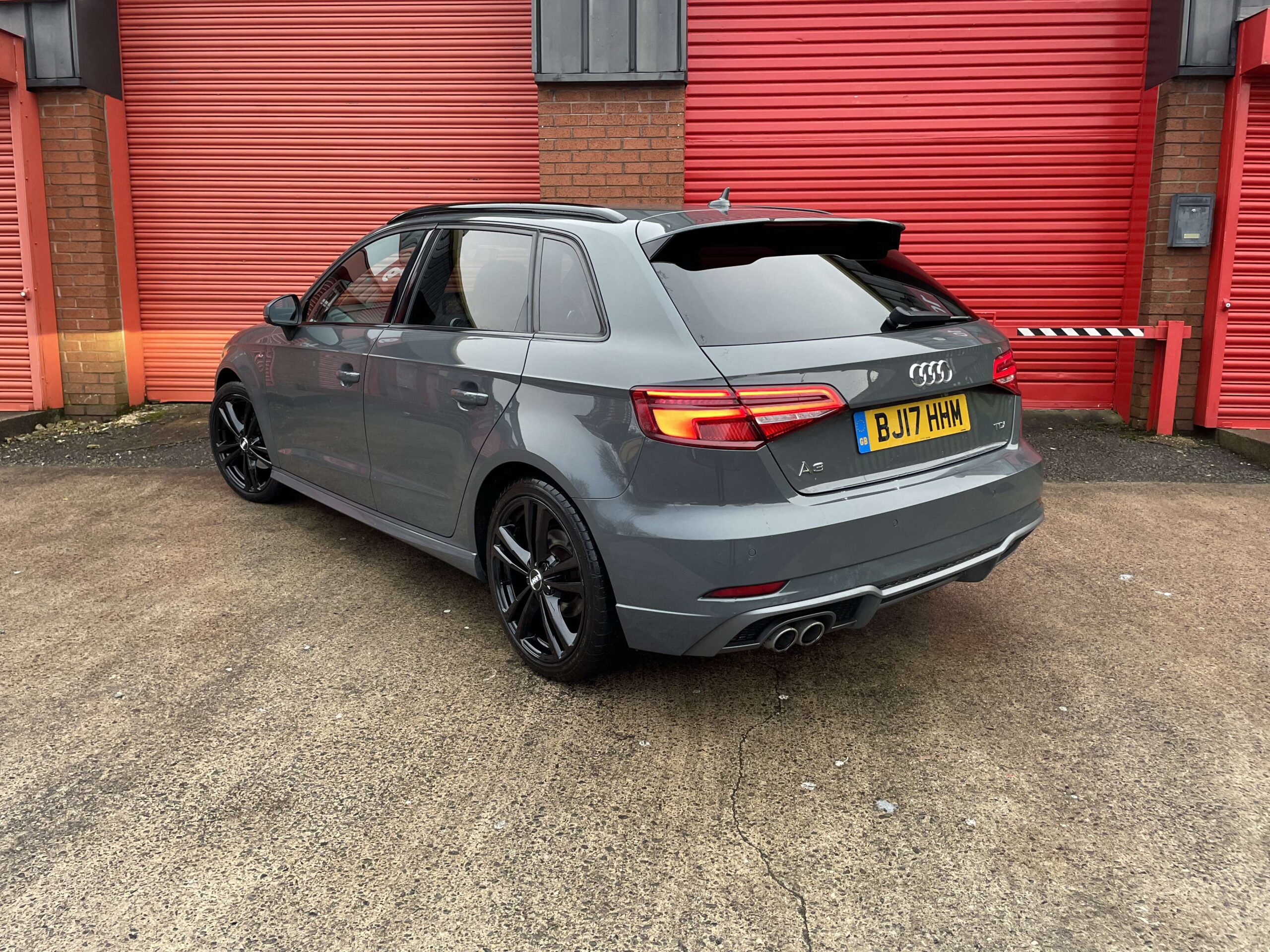 2017 Audi A3 2.0 TDI S Line Sportback S Tronic *NANO GREY-CARPLAY-NAV-AUTO*5 Door