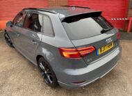 2017 Audi A3 2.0 TDI S Line Sportback S Tronic *NANO GREY-CARPLAY-NAV-AUTO*5 Door