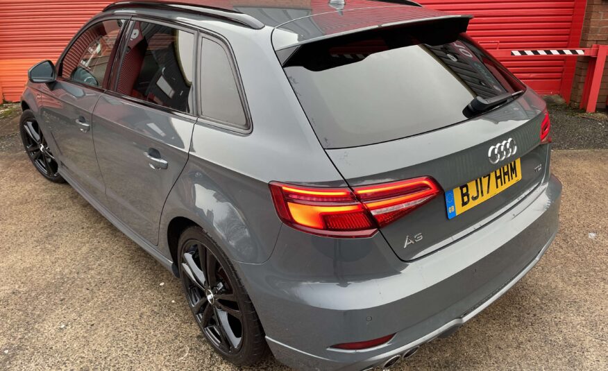 2017 Audi A3 2.0 TDI S Line Sportback S Tronic *NANO GREY-CARPLAY-NAV-AUTO*5 Door