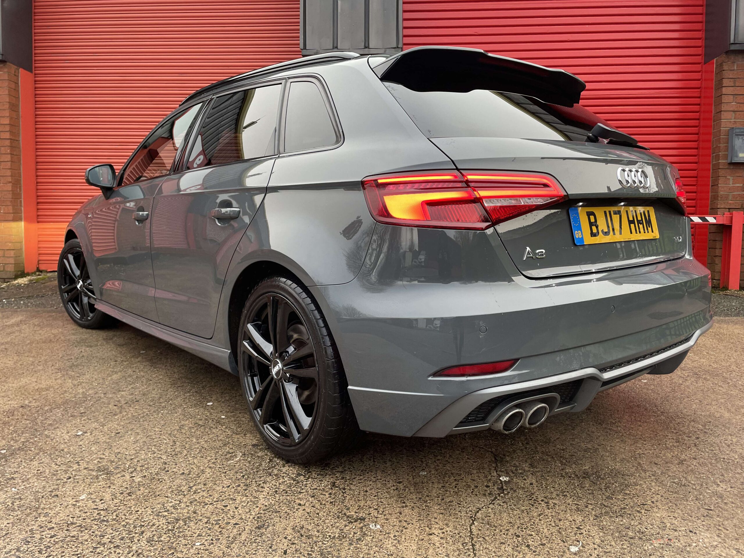2017 Audi A3 2.0 TDI S Line Sportback S Tronic *NANO GREY-CARPLAY-NAV-AUTO*5 Door