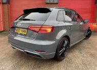 2017 Audi A3 2.0 TDI S Line Sportback S Tronic *NANO GREY-CARPLAY-NAV-AUTO*5 Door
