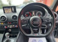 2017 Audi A3 2.0 TDI S Line Sportback S Tronic *NANO GREY-CARPLAY-NAV-AUTO*5 Door