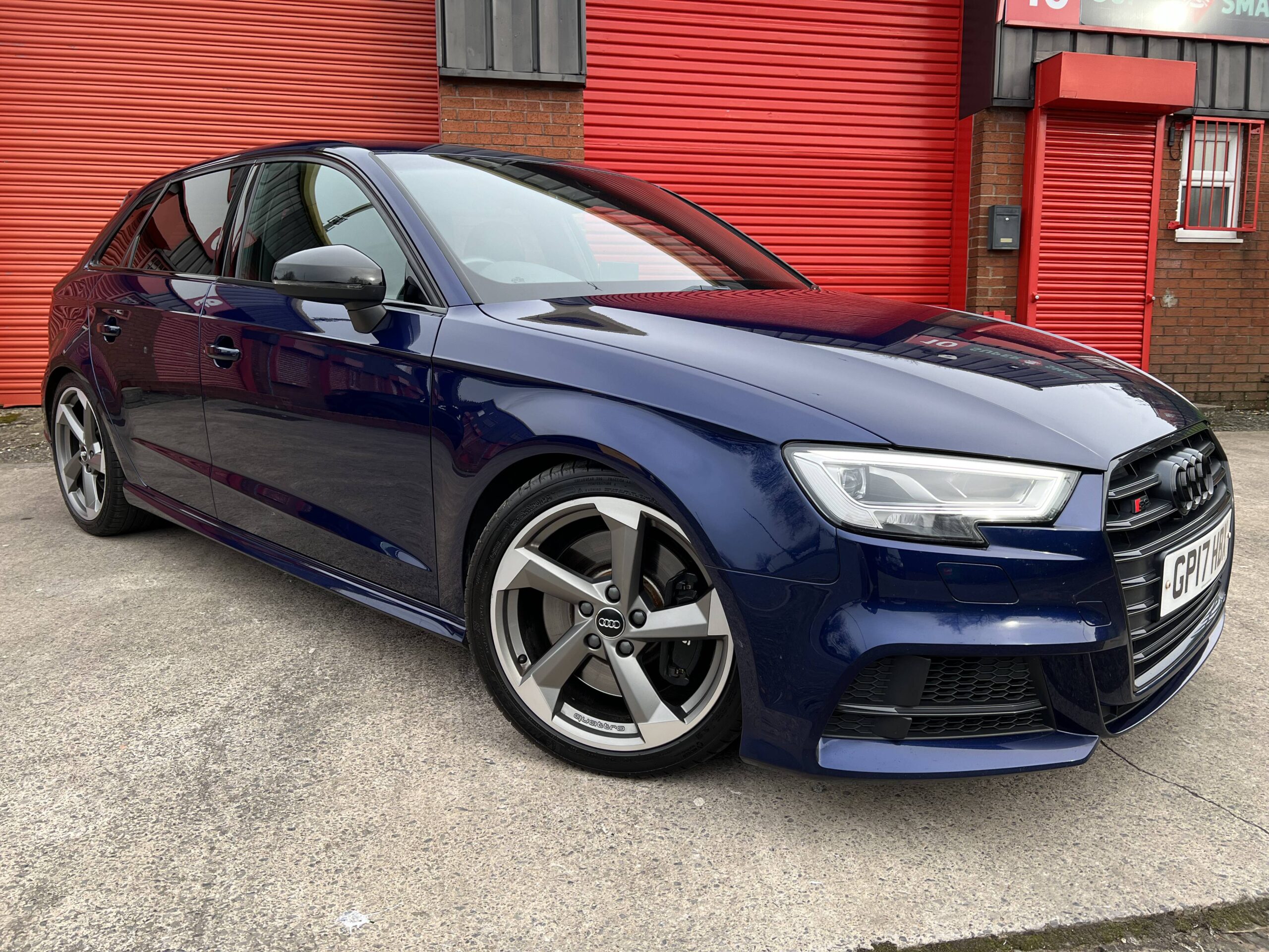 2017 AUDI S3 BLACK EDITION QUATTRO S TRONIC SPORTBACK *B&O-HEATED SEATS-VIRTUAL DASH*