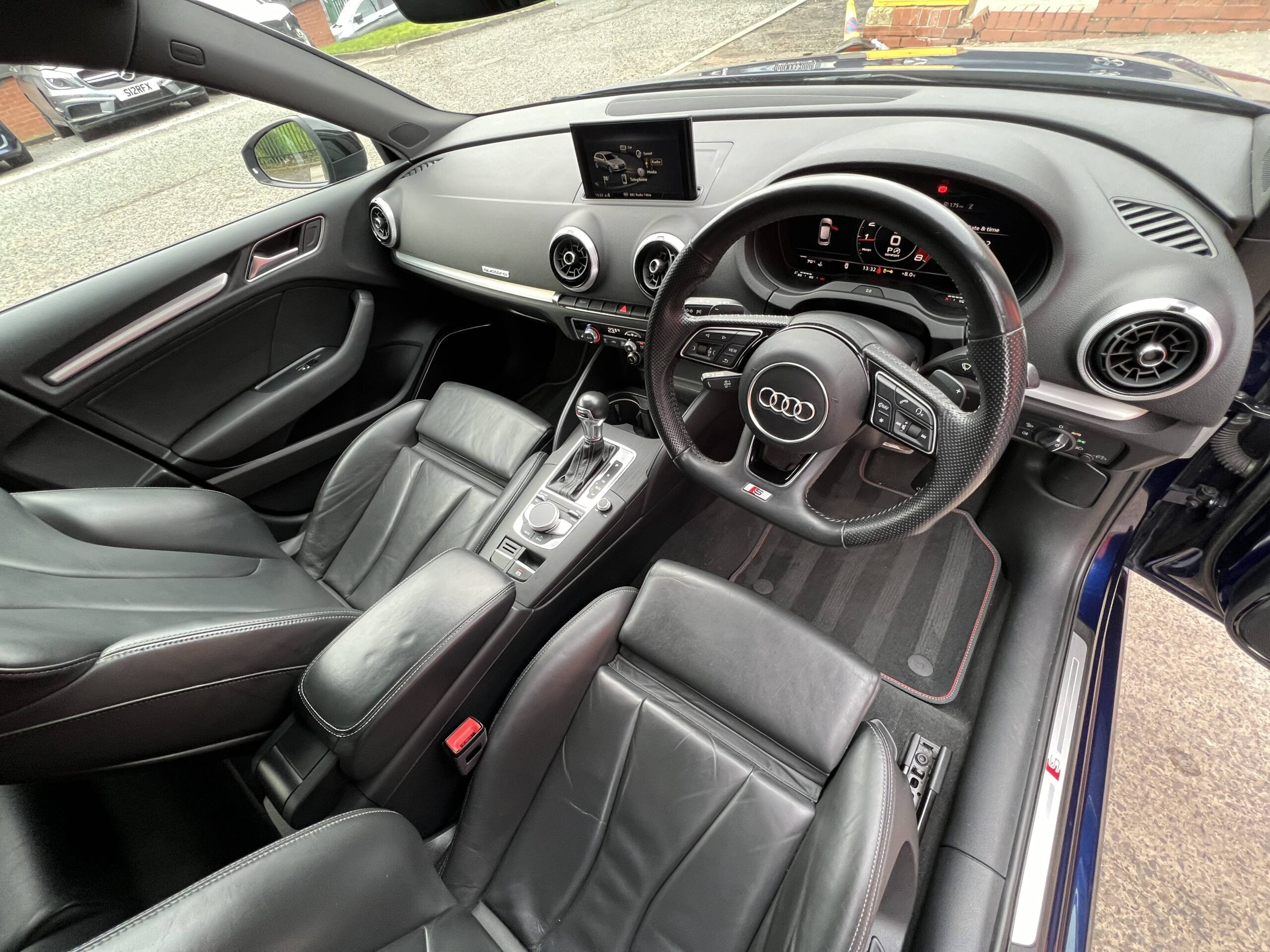 2017 AUDI S3 BLACK EDITION QUATTRO S TRONIC SPORTBACK *B&O-HEATED SEATS-VIRTUAL DASH*