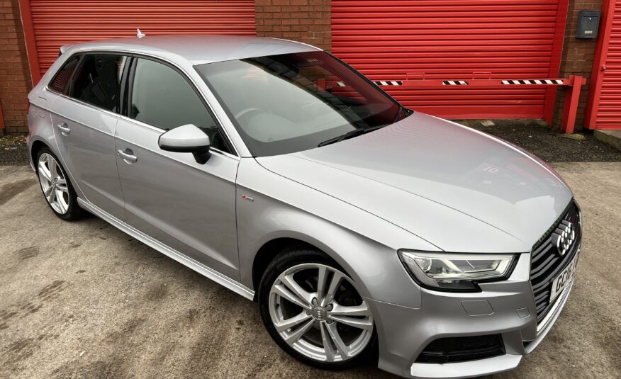 2016 Audi A3 2.0 TDI S line Sportback S Tronic *CARPLAY-NAV-FACELIFT-AUTO*5 Door
