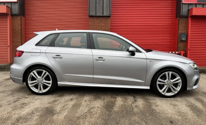 2016 Audi A3 2.0 TDI S line Sportback S Tronic *CARPLAY-NAV-FACELIFT-AUTO*5 Door