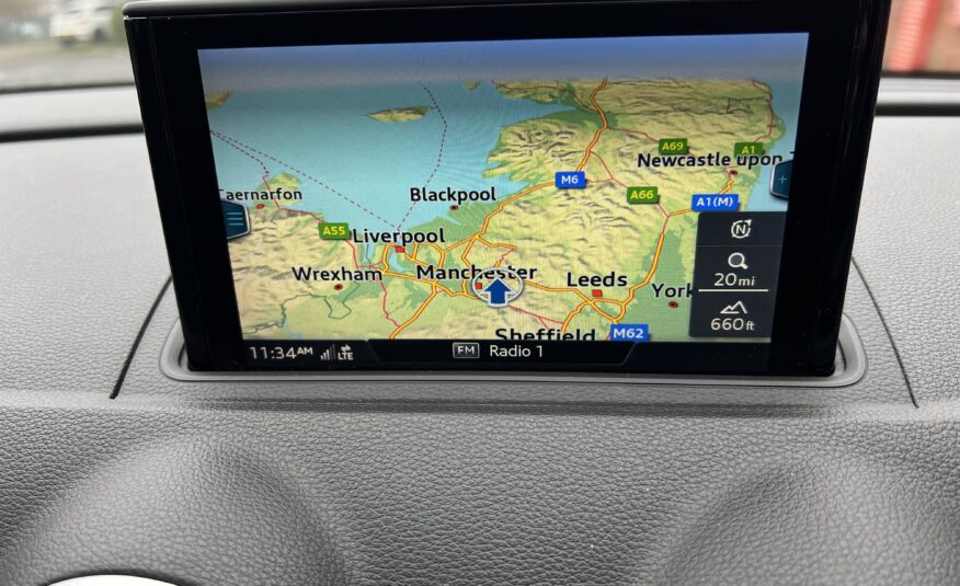 2016 Audi A3 2.0 TDI S line Sportback S Tronic *CARPLAY-NAV-FACELIFT-AUTO*5 Door