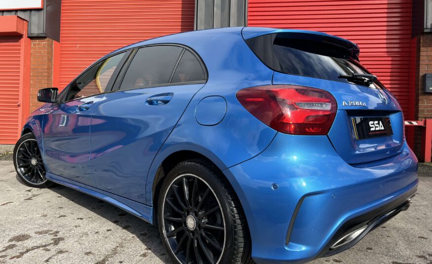 2015 Mercedes-Benz A200d AMG LINE PREMIUM *REV CAM-NAV-HEATED SEATS* A CLASS 5dr