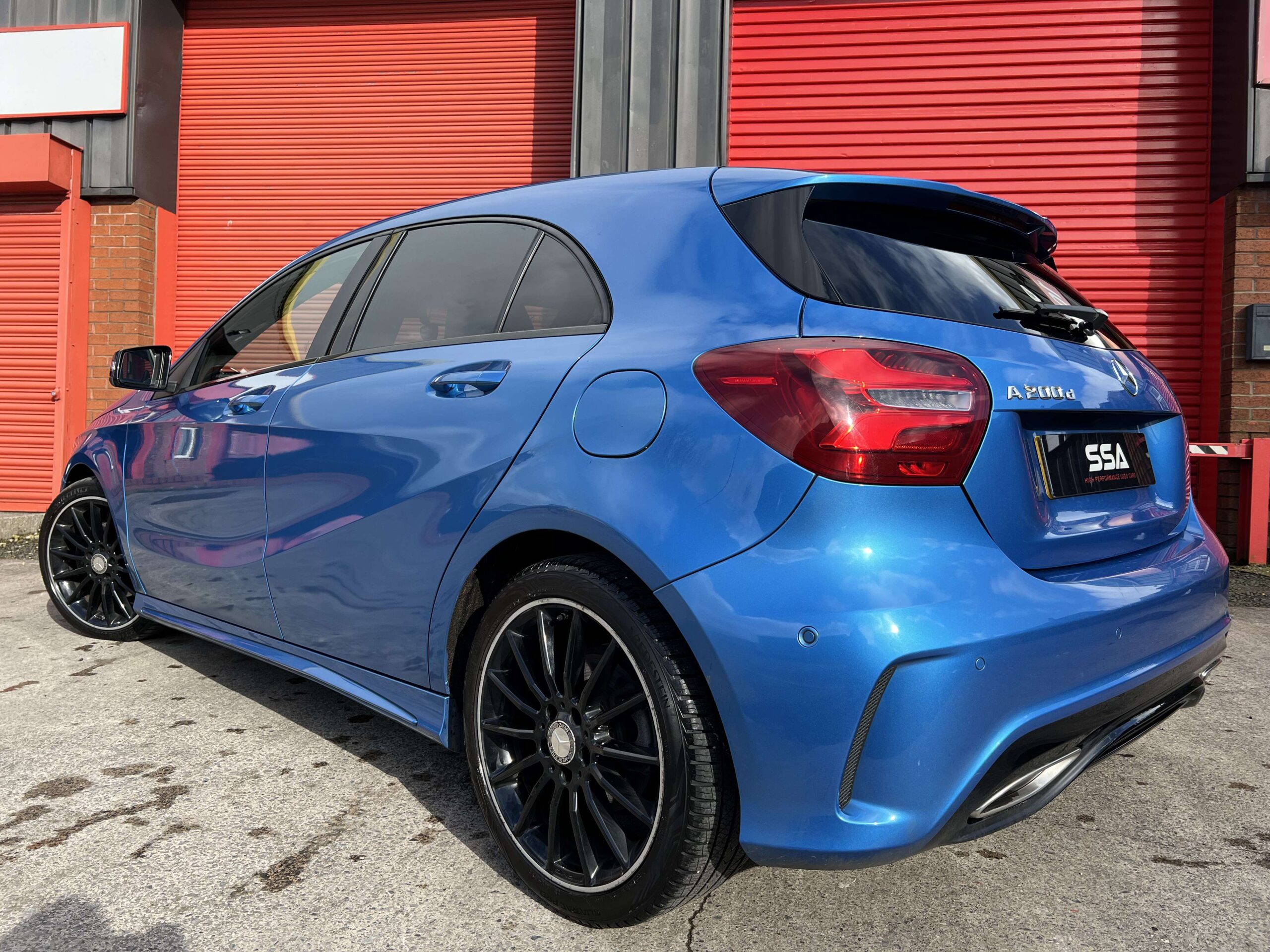 2015 Mercedes-Benz A200d AMG LINE PREMIUM *REV CAM-NAV-HEATED SEATS* A CLASS 5dr