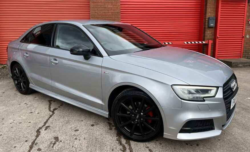 2017 Audi A3 2.0 TDI Black Edition Saloon S Tronic *FULL AUDI SH-CARPLAY-NAV-AUTO*