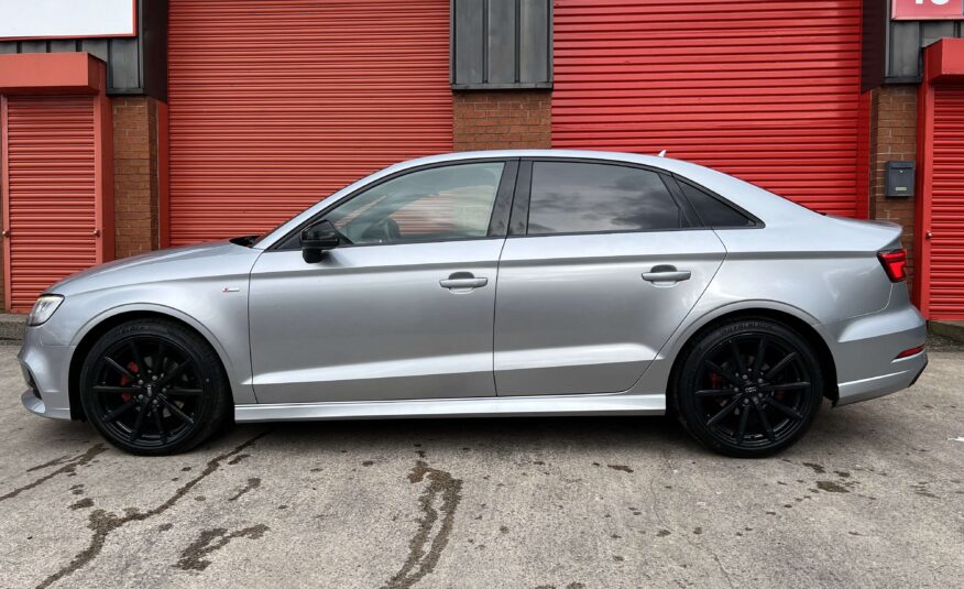 2017 Audi A3 2.0 TDI Black Edition Saloon S Tronic *FULL AUDI SH-CARPLAY-NAV-AUTO*