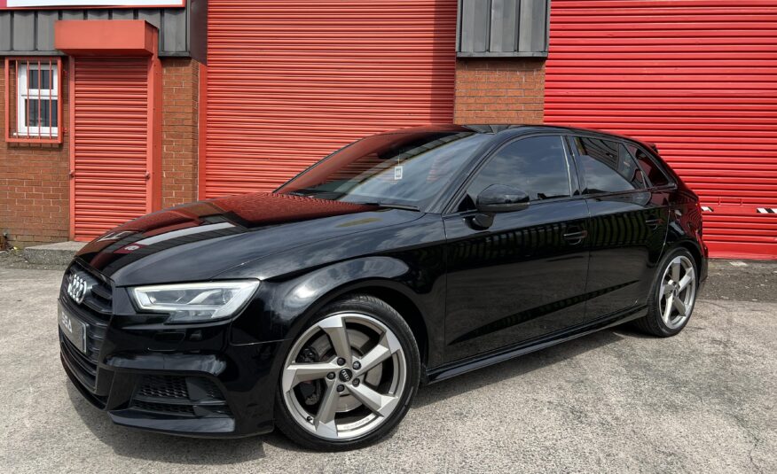 2017 AUDI S3 BLACK EDITION QUATTRO S TRONIC SPORTBACK *B&O-HTD SEATS-1 P/O*
