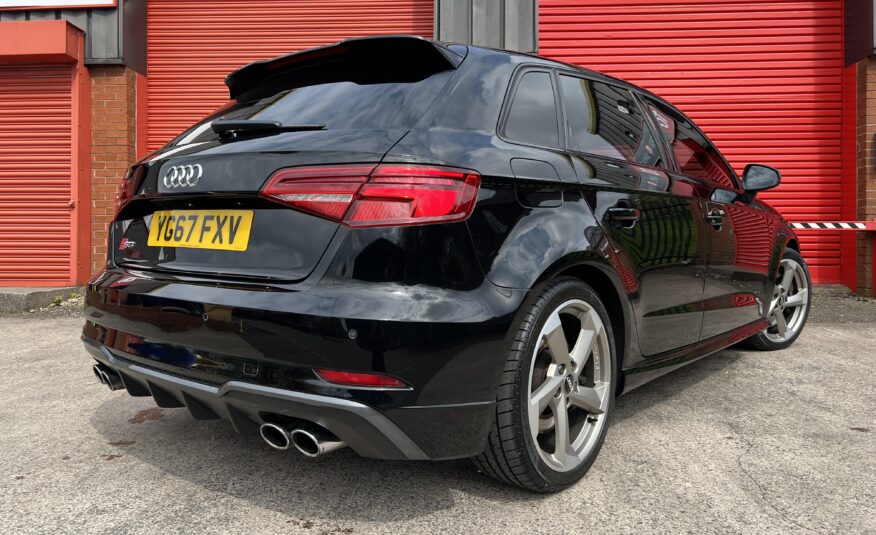 2017 AUDI S3 BLACK EDITION QUATTRO S TRONIC SPORTBACK *B&O-HTD SEATS-1 P/O*