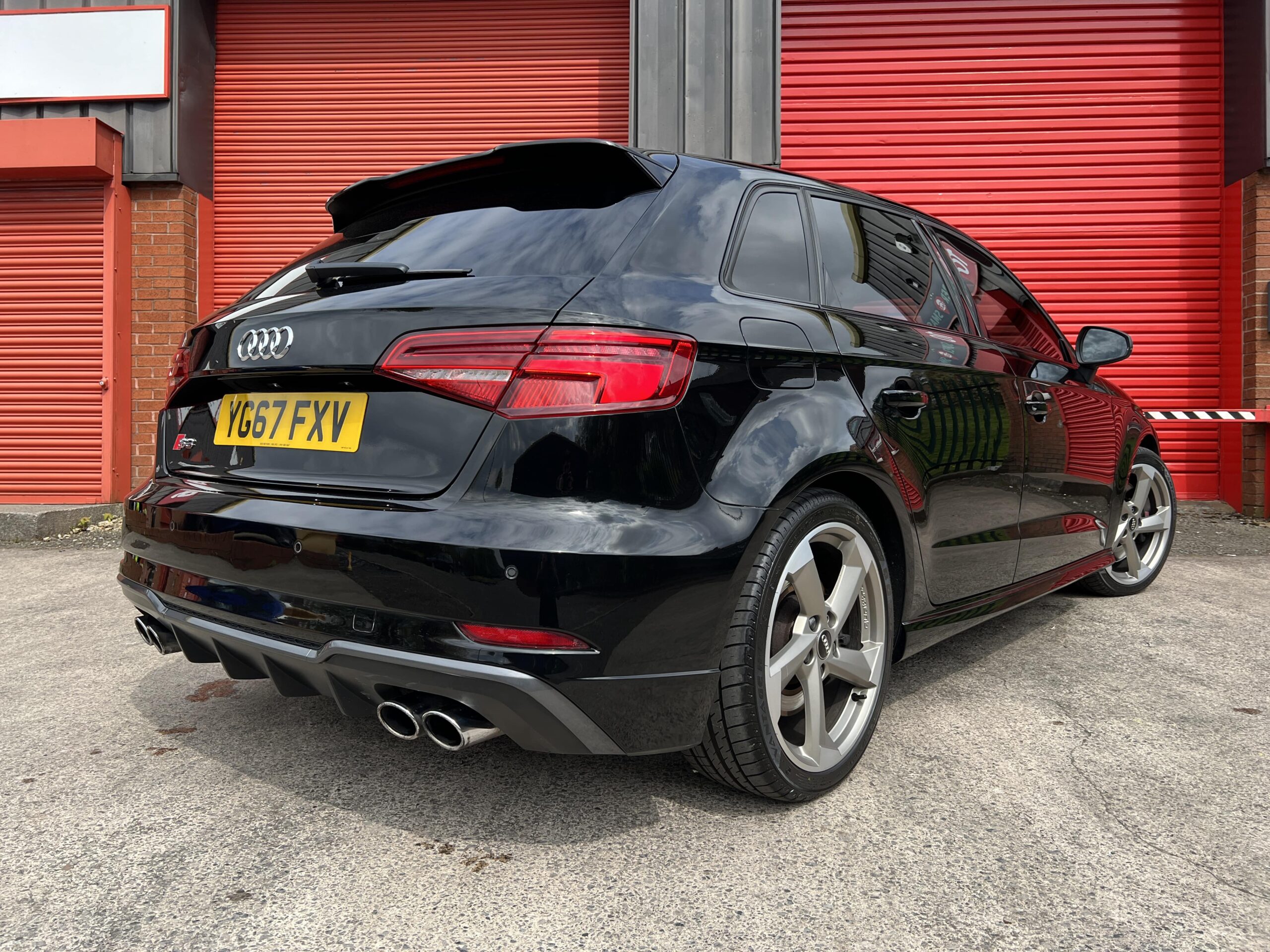 2017 AUDI S3 BLACK EDITION QUATTRO S TRONIC SPORTBACK *B&O-HTD SEATS-1 P/O*