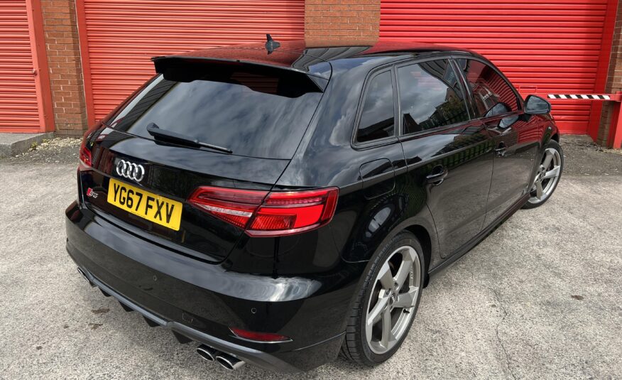 2017 AUDI S3 BLACK EDITION QUATTRO S TRONIC SPORTBACK *B&O-HTD SEATS-1 P/O*