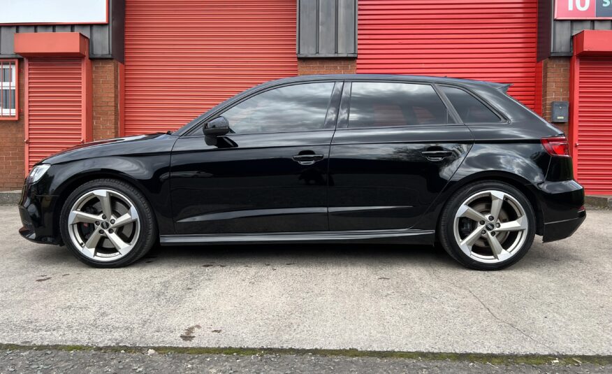 2017 AUDI S3 BLACK EDITION QUATTRO S TRONIC SPORTBACK *B&O-HTD SEATS-1 P/O*