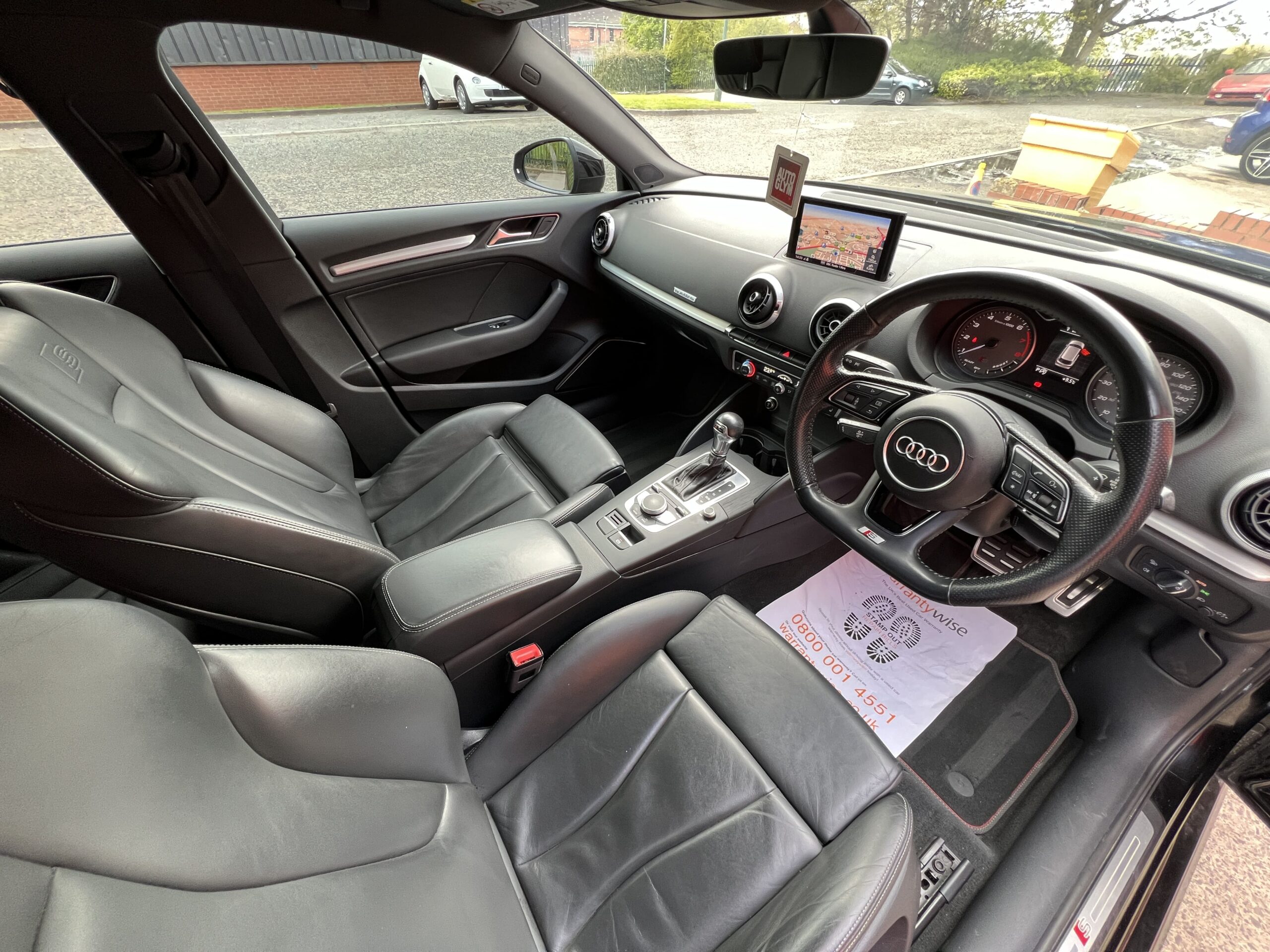 2017 AUDI S3 BLACK EDITION QUATTRO S TRONIC SPORTBACK *B&O-HTD SEATS-1 P/O*