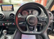 2017 AUDI S3 BLACK EDITION QUATTRO S TRONIC SPORTBACK *B&O-HTD SEATS-1 P/O*