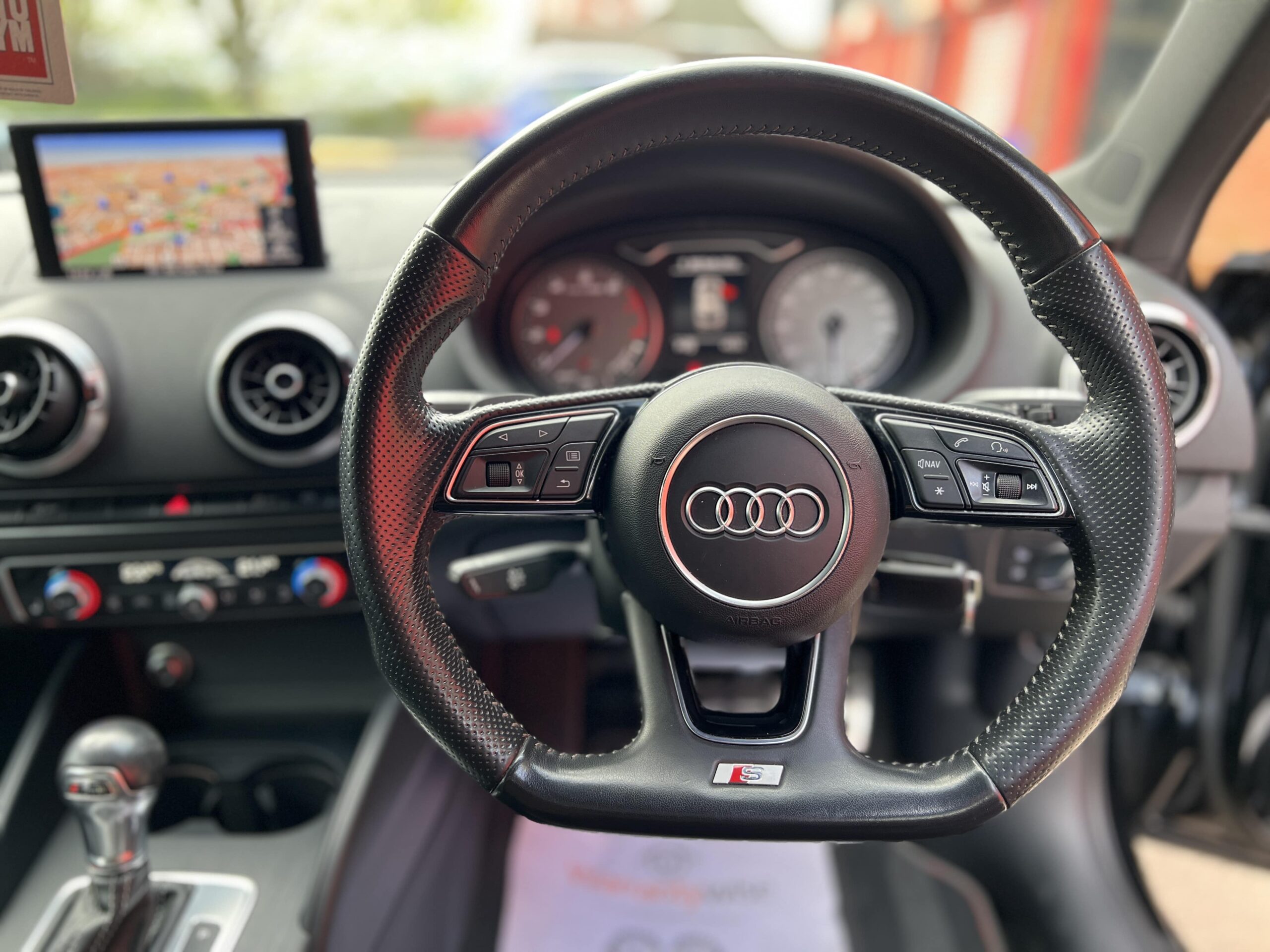 2017 AUDI S3 BLACK EDITION QUATTRO S TRONIC SPORTBACK *B&O-HTD SEATS-1 P/O*