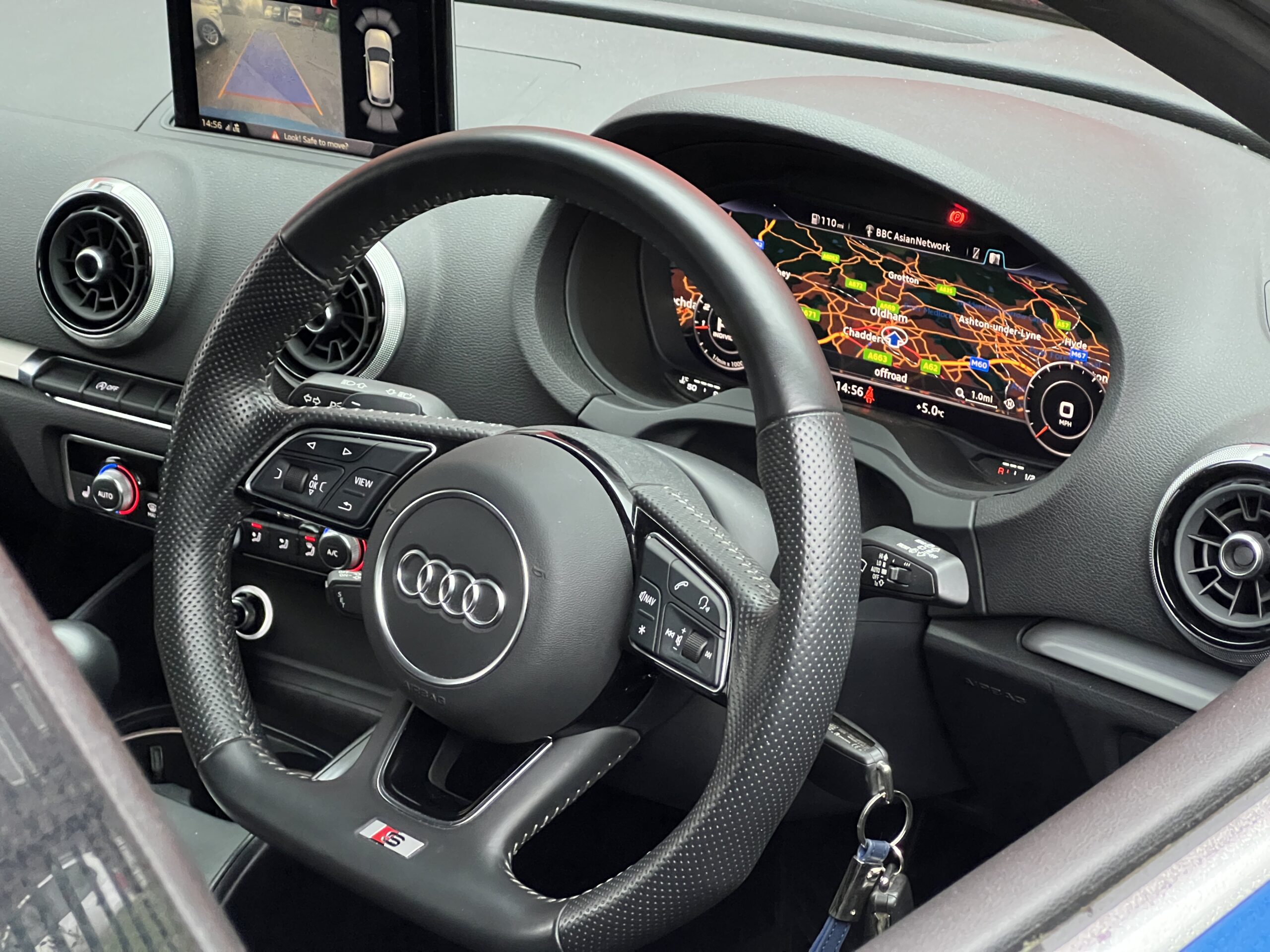 2018 AUDI S3 2.0 TFSI QUATTRO S TRONIC SPORTBACK *VIRTUAL DASH+B&O+MATRIX LIGHT*