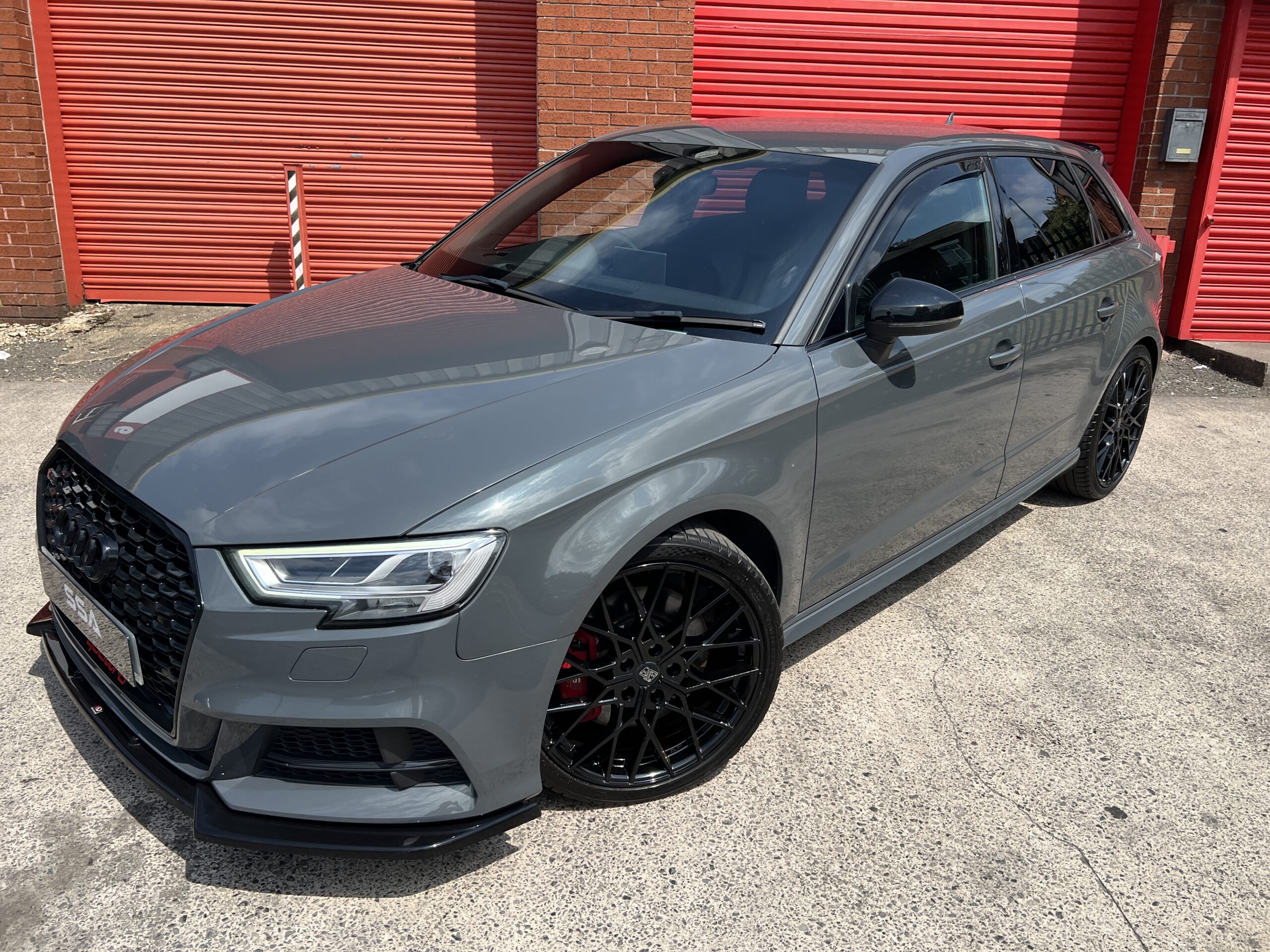 2018 Audi S3 Black Edition Quattro DSG AUTO 2.0 TFSI *NANO GREY + TECH PACK + RS3 GRILL* 5dr