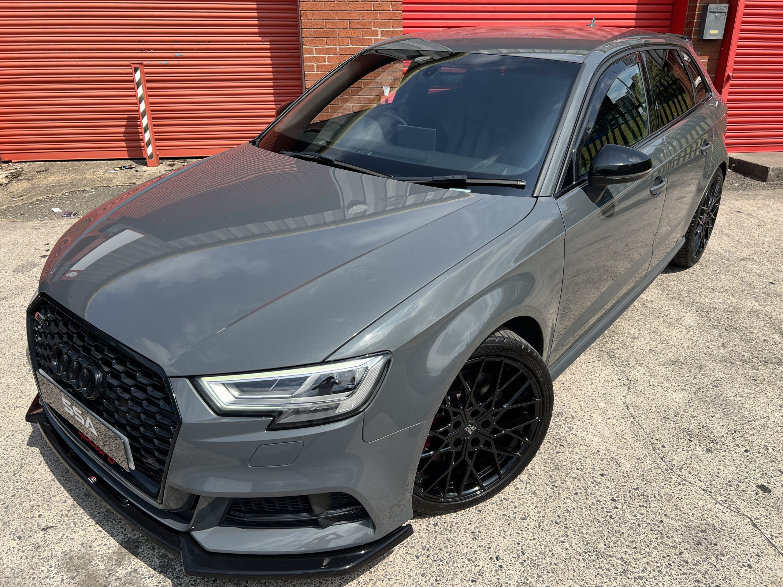 2018 Audi S3 Black Edition Quattro DSG AUTO 2.0 TFSI *NANO GREY + TECH PACK + RS3 GRILL* 5dr