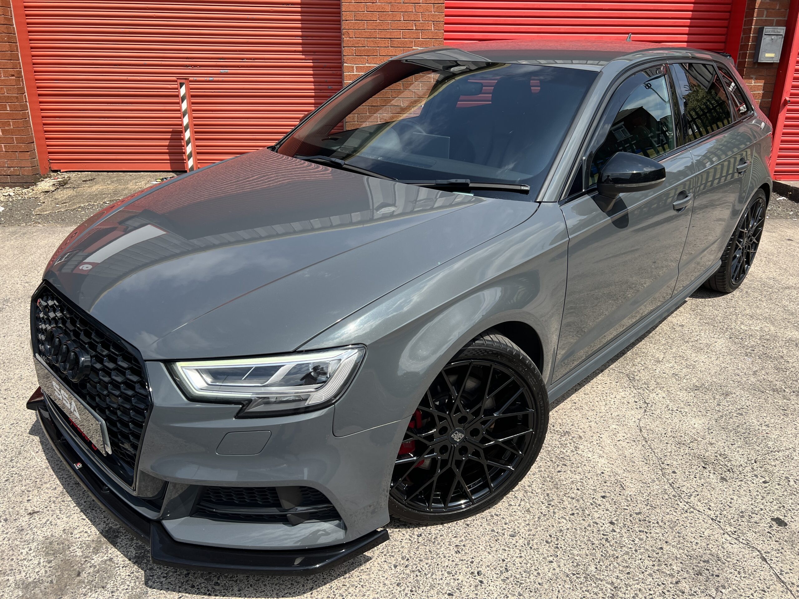 2018 Audi S3 Black Edition Quattro DSG AUTO 2.0 TFSI *NANO GREY + TECH PACK + RS3 GRILL* 5dr