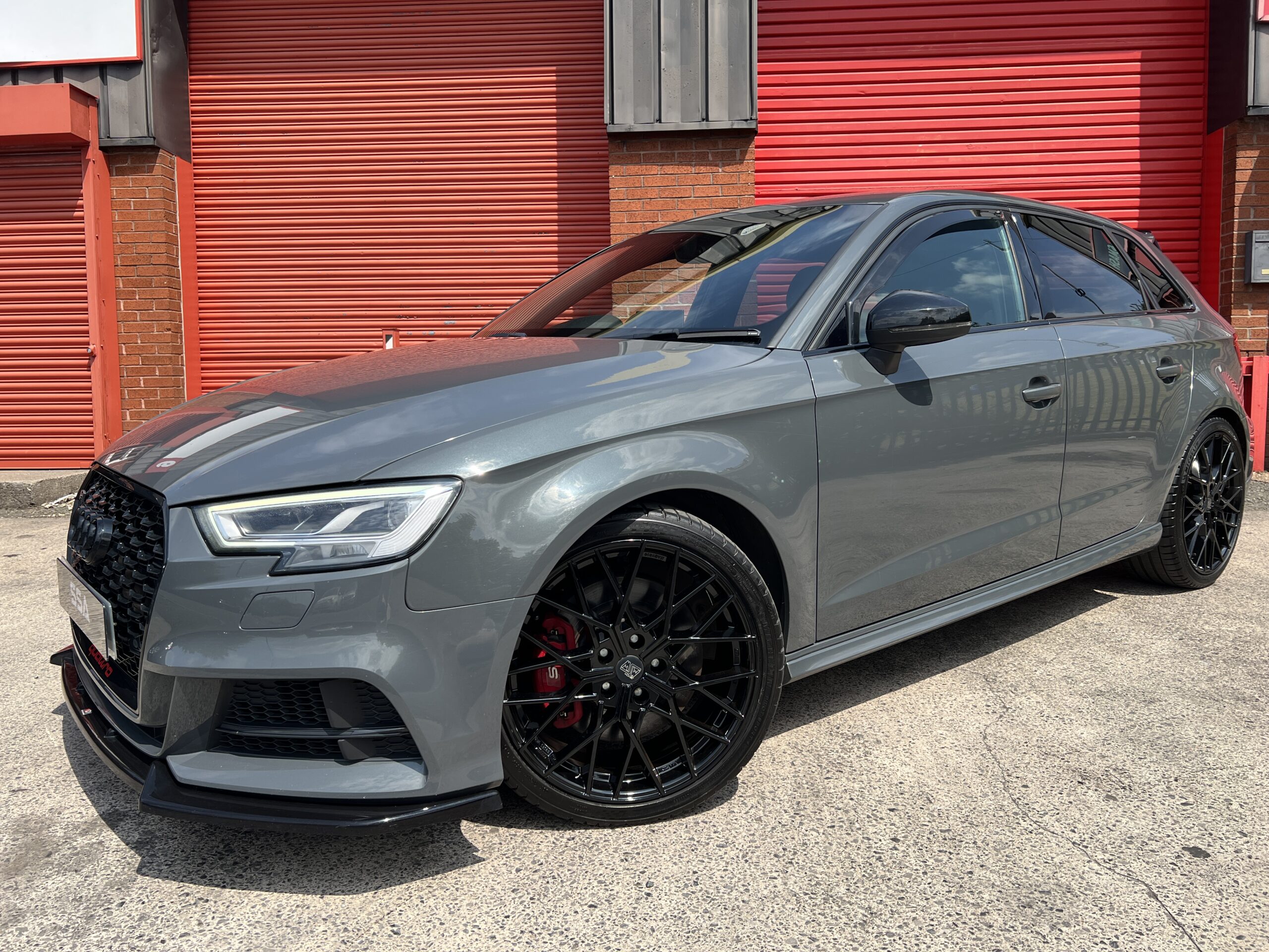 2018 Audi S3 Black Edition Quattro DSG AUTO 2.0 TFSI *NANO GREY + TECH PACK + RS3 GRILL* 5dr
