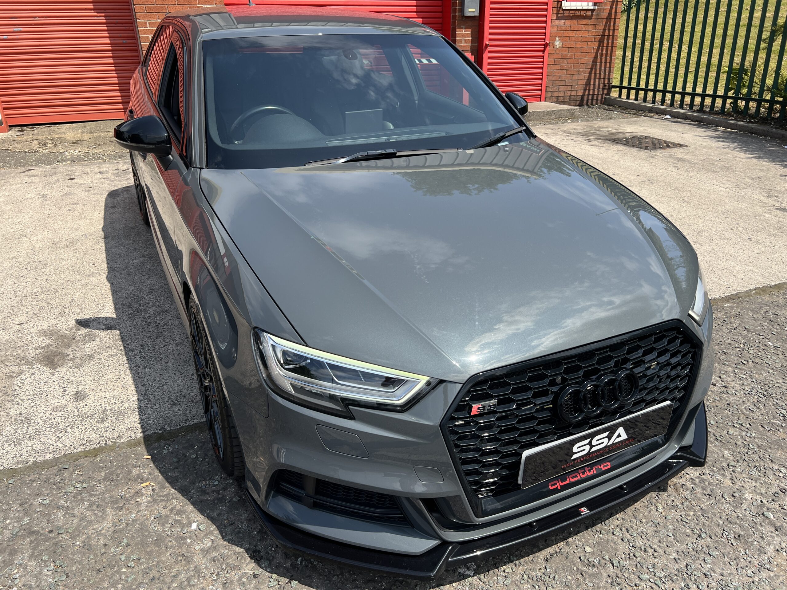 2018 Audi S3 Black Edition Quattro DSG AUTO 2.0 TFSI *NANO GREY + TECH PACK + RS3 GRILL* 5dr
